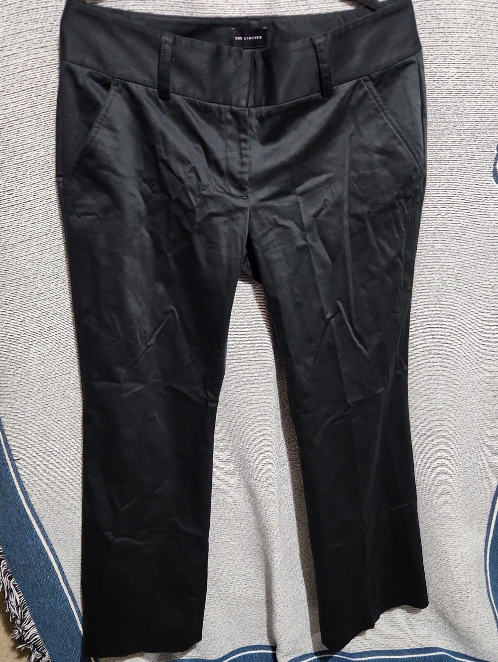 The Limited Black Boot-Cut Dress Pants